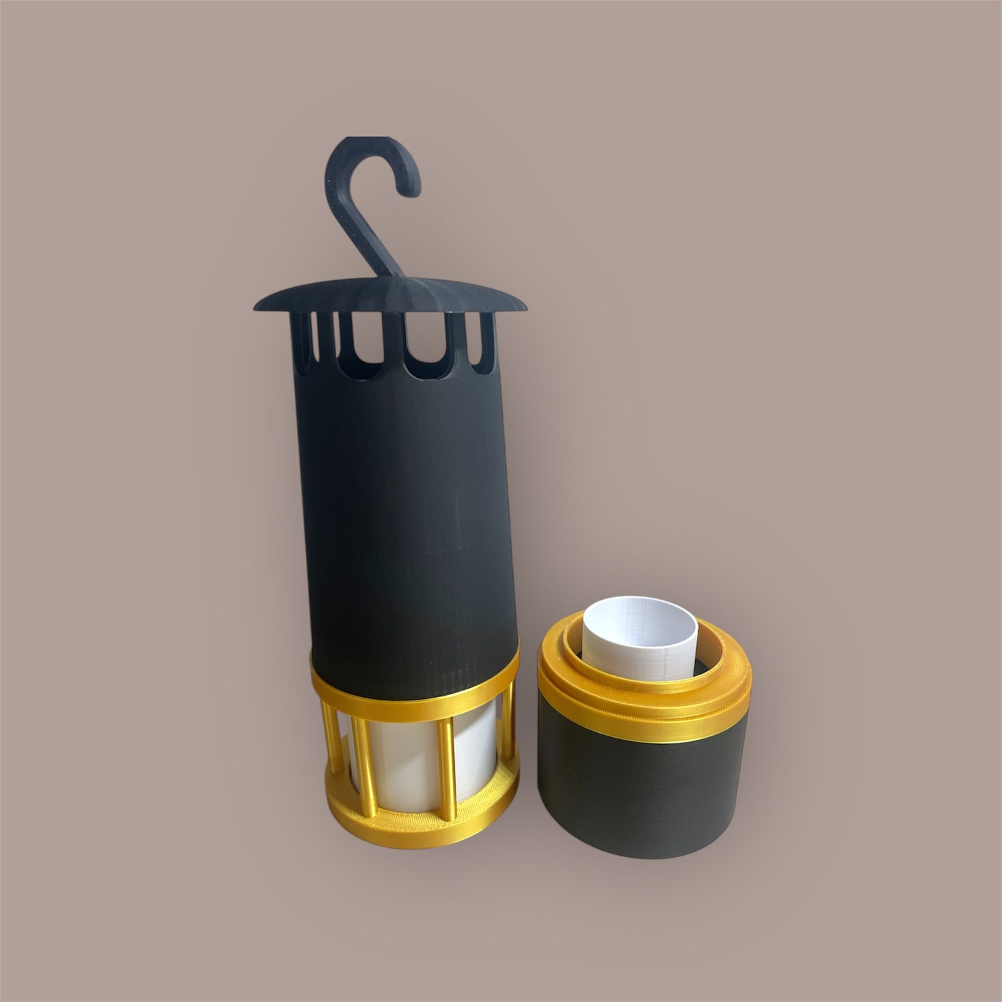 Teelichthalter „Grubenlampe“