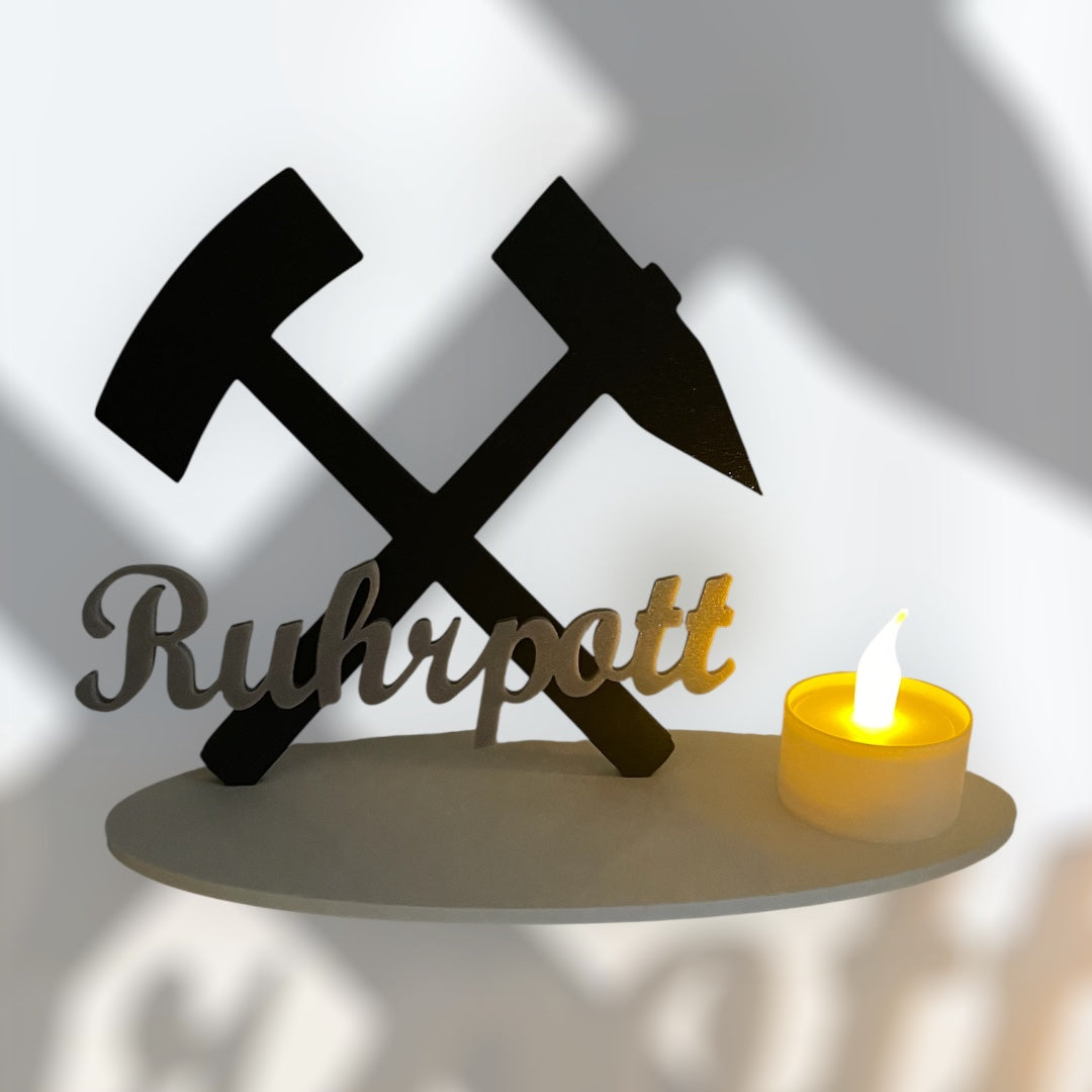 Teelichthalter "Ruhrpott"