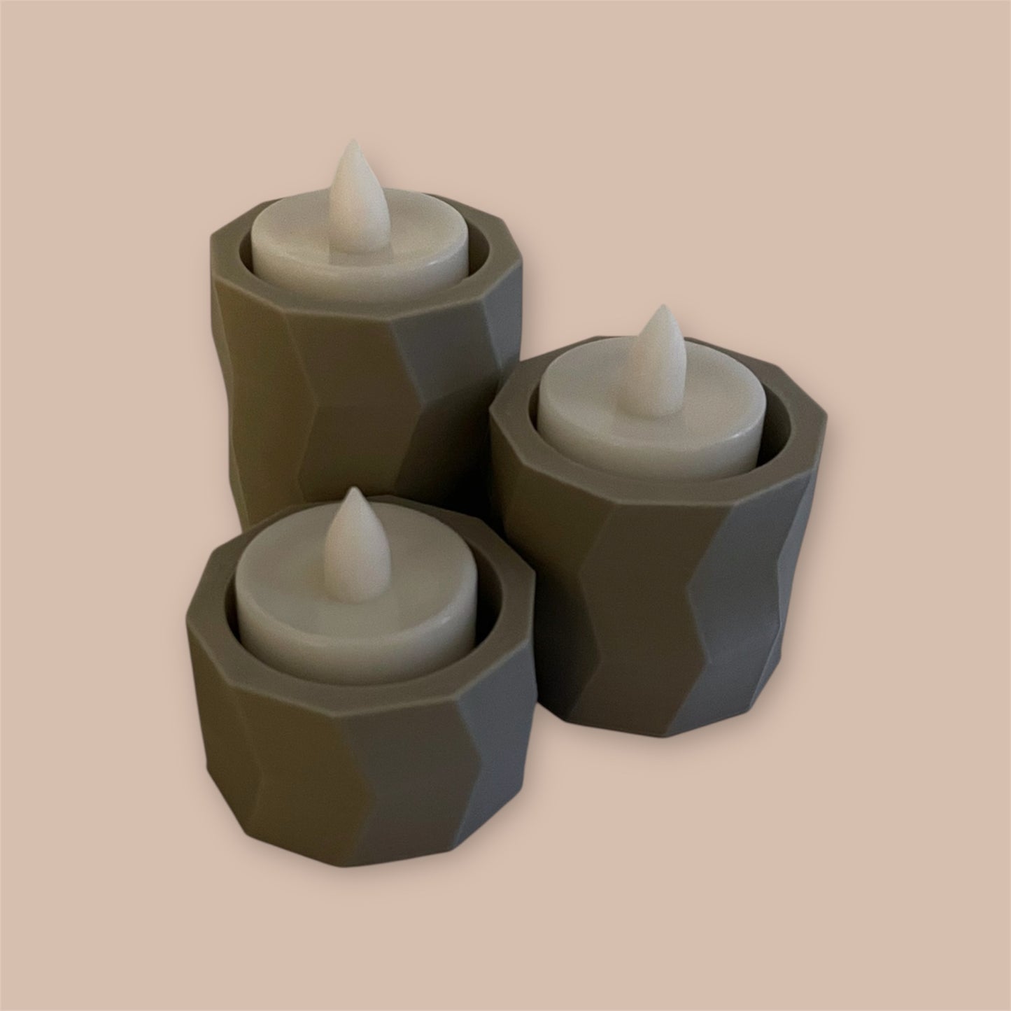 Teelichthalter Trio